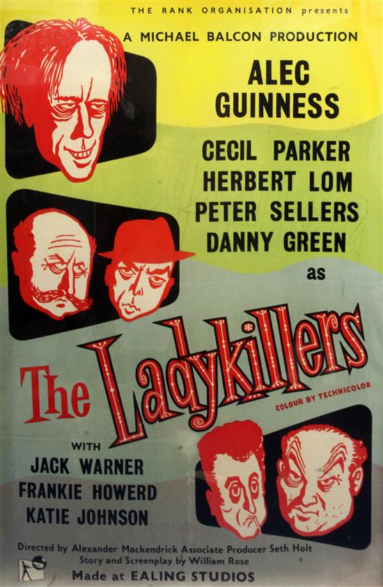 The Ladykillers, 1955, Ealing, British one-sheet -- 40x27in. (101x68cm.)